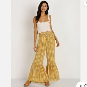 Faithfull the Brand Bisou Flare
Pants Roy Stripe Size 4/ Small...